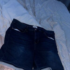 Nicole Miller Midnight Blue Jean Shorts